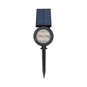 תאורה סולארית - דוקרן סולארי SPIKE IP65 5W אור חם