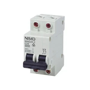 מפסק אוטומטי זעיר ביתי 2P NISKO דגם NS
