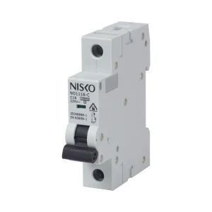מפסק אוטומטי זעיר ביתי 1P NISKO דגם NO