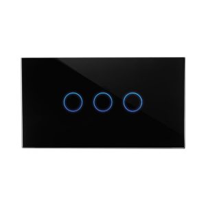 מתג ZIGBEE שחור חכם 4 מקום